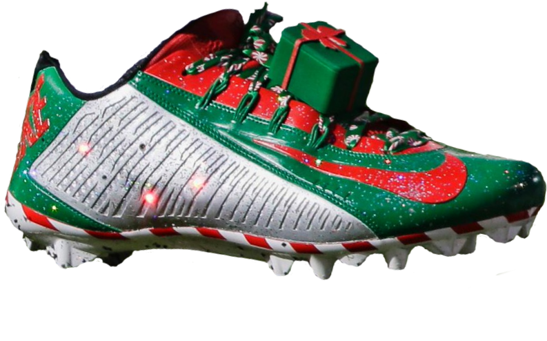 Odell's Christmas Cleats - Imgur Llc (1024x683), Png Download
