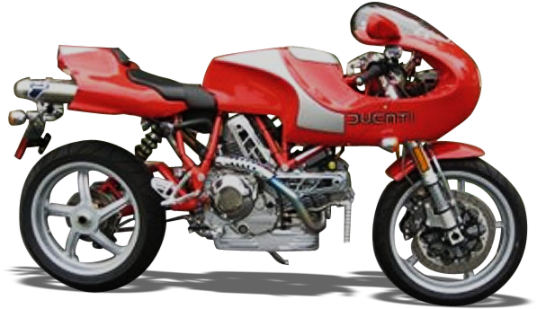 3979 Km Since Restoration Was Finished In - Motorcycle (598x409), Png Download