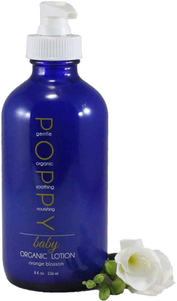 Orange Blossom Organic Baby Lotion (1000x1000), Png Download