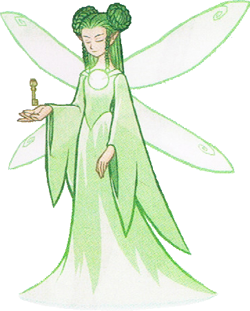 Great Fairy Of Forest - Legend Of Zelda Four Swords Great Fairy (363x452), Png Download