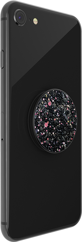 Sparkle Black - Black Popsockets Popgrip (522x1000), Png Download