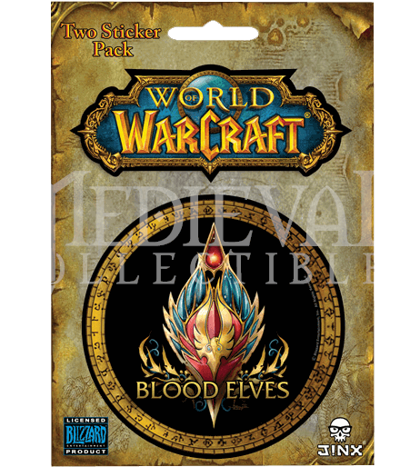 Blood Elf World Of Warcraft Race Stickers - World Of Warcraft (550x550), Png Download