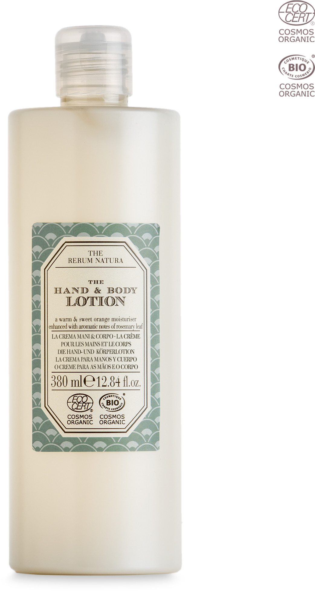 Organic Certified, The Hand & Body Lotion, 380 Ml, - Skin Care (1624x2012), Png Download