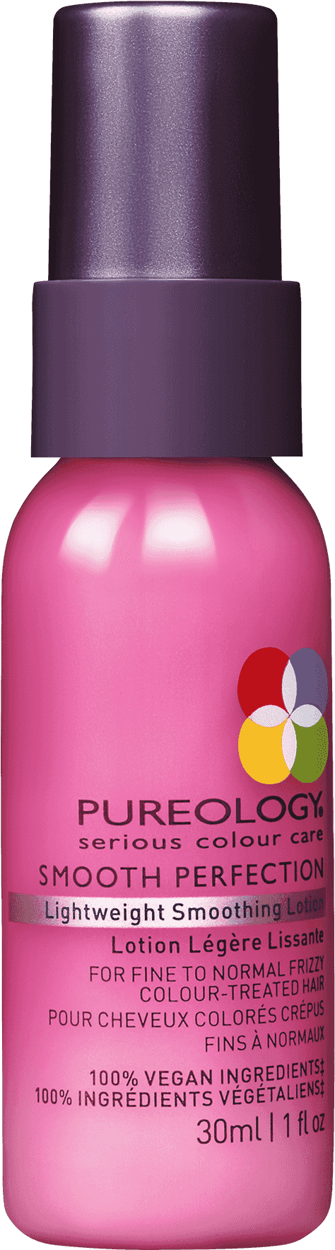 Smooth Perfection Lightweight Smoothing Lotion Travel - Pureology (1536x1800), Png Download