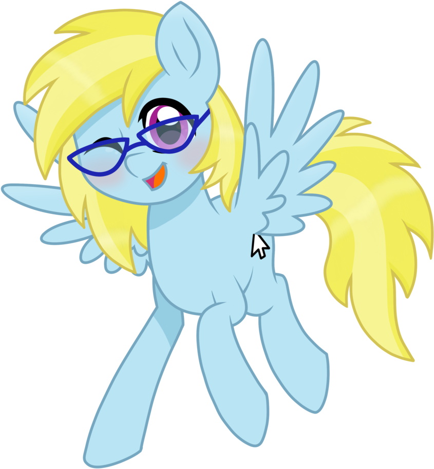 Superanina, Blushing, Cute, Cutie Mark, Female, Flying, - Cartoon (1006x1024), Png Download