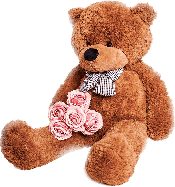 Teddy Bear Png - Плюшевый Медведь Пнг (570x609), Png Download