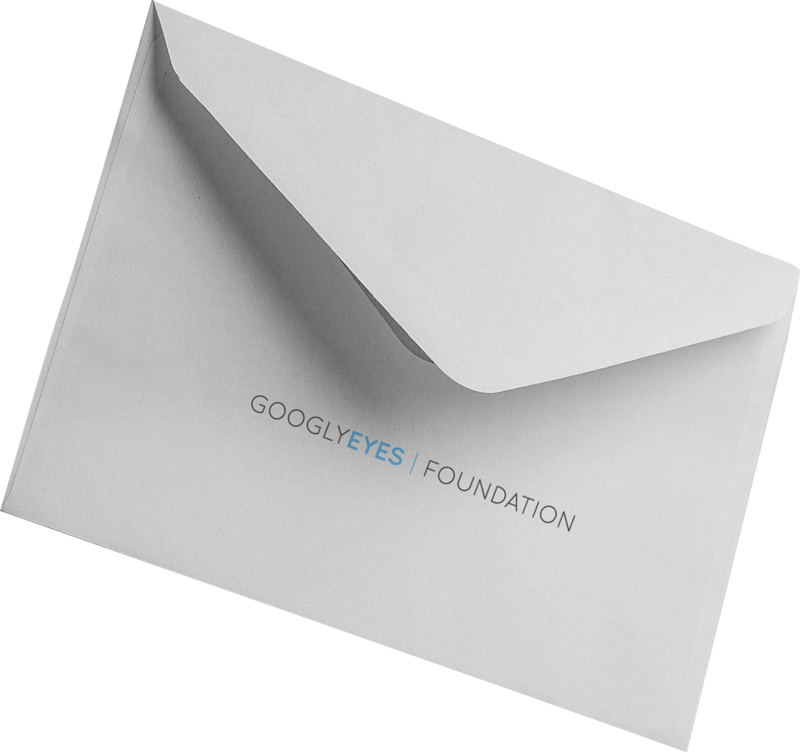 Spread Googly Eyes - Envelope (800x752), Png Download