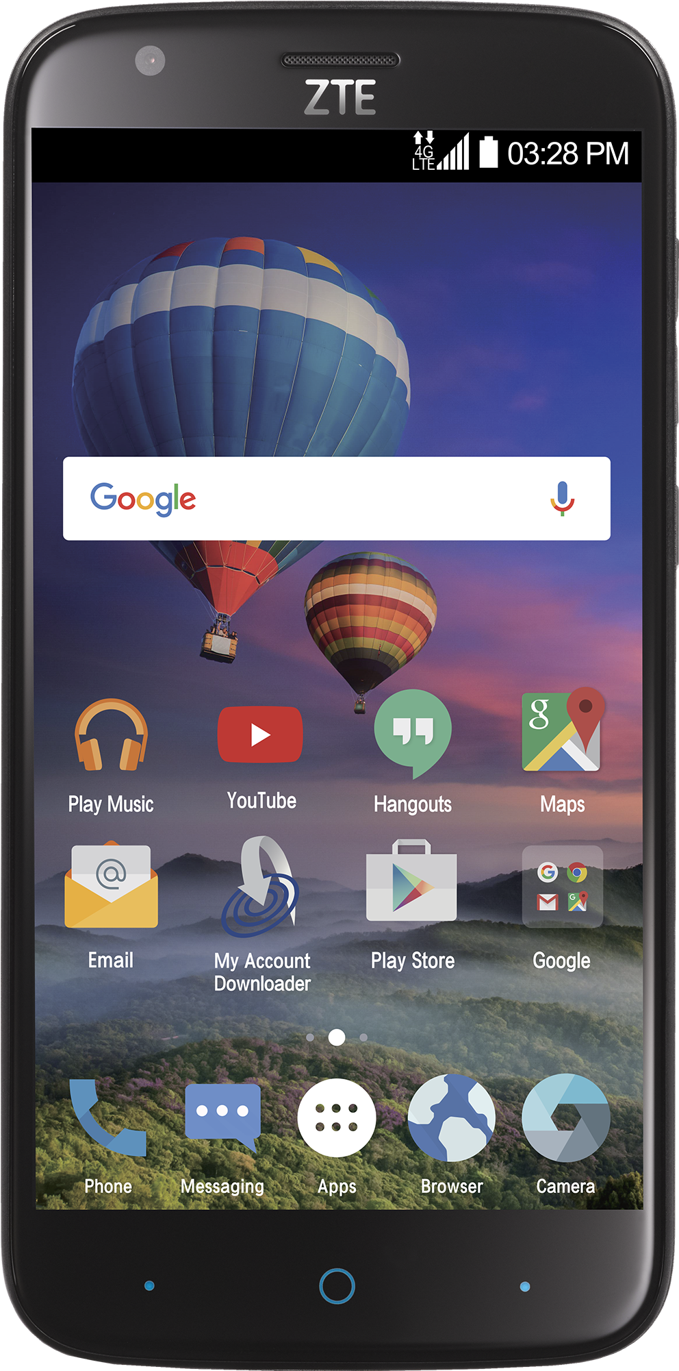 Straight Talk Zte Zmax Grand 4g Lte Prepaid Smartphone - Zte Zmax Grand Lte (2000x2000), Png Download