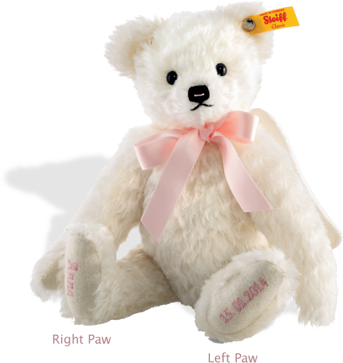 Steiff Bear - Teddy Charlie Bear Pink (495x524), Png Download
