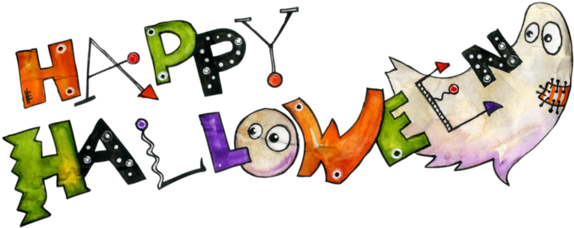 Halloween - Cartas De Happy Halloween (600x256), Png Download