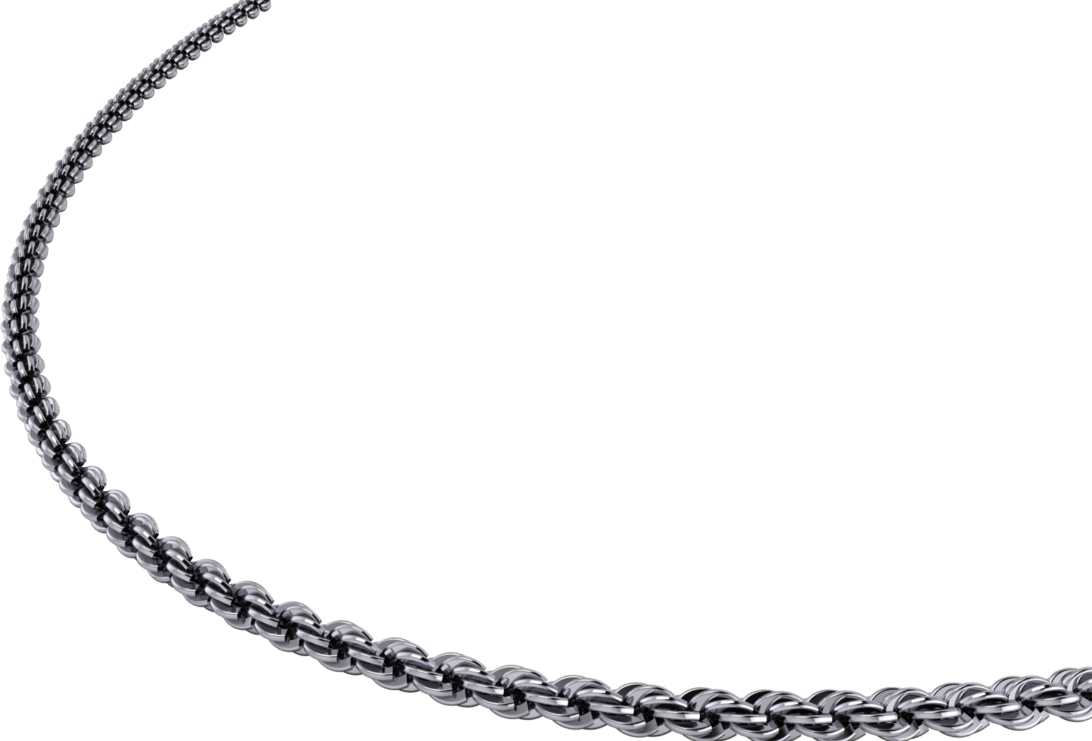 Rose Gold Plating Available - Chain (1590x1080), Png Download