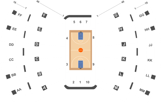 Iowa Hawkeyes At Assembly Hall - Michigan Wolverines (525x347), Png Download
