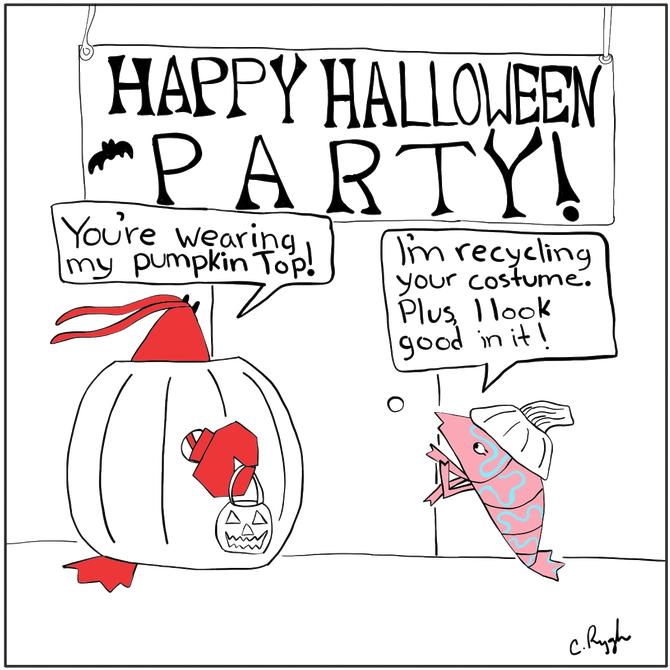 Happy Halloween Everyone - Cartoon (861x800), Png Download