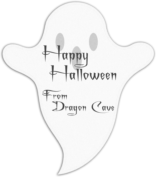 Happy Halloween 2011 - Dragon Cave (500x567), Png Download