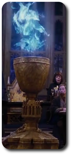 El Cáliz De Fuego - Harry Potter Y El Caliz De Fuego Dibujos (280x602), Png Download