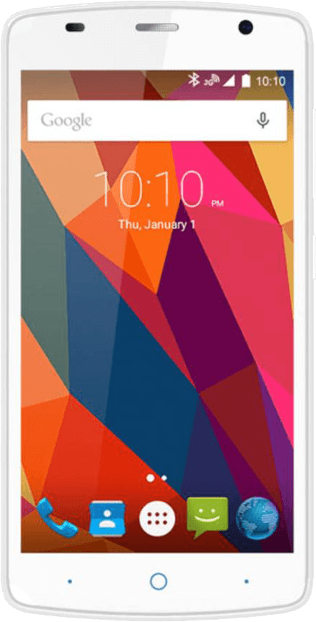Zte Blade L5 Plus 8gb Dual Sim White - Zte Blade L5 Plus (900x900), Png Download