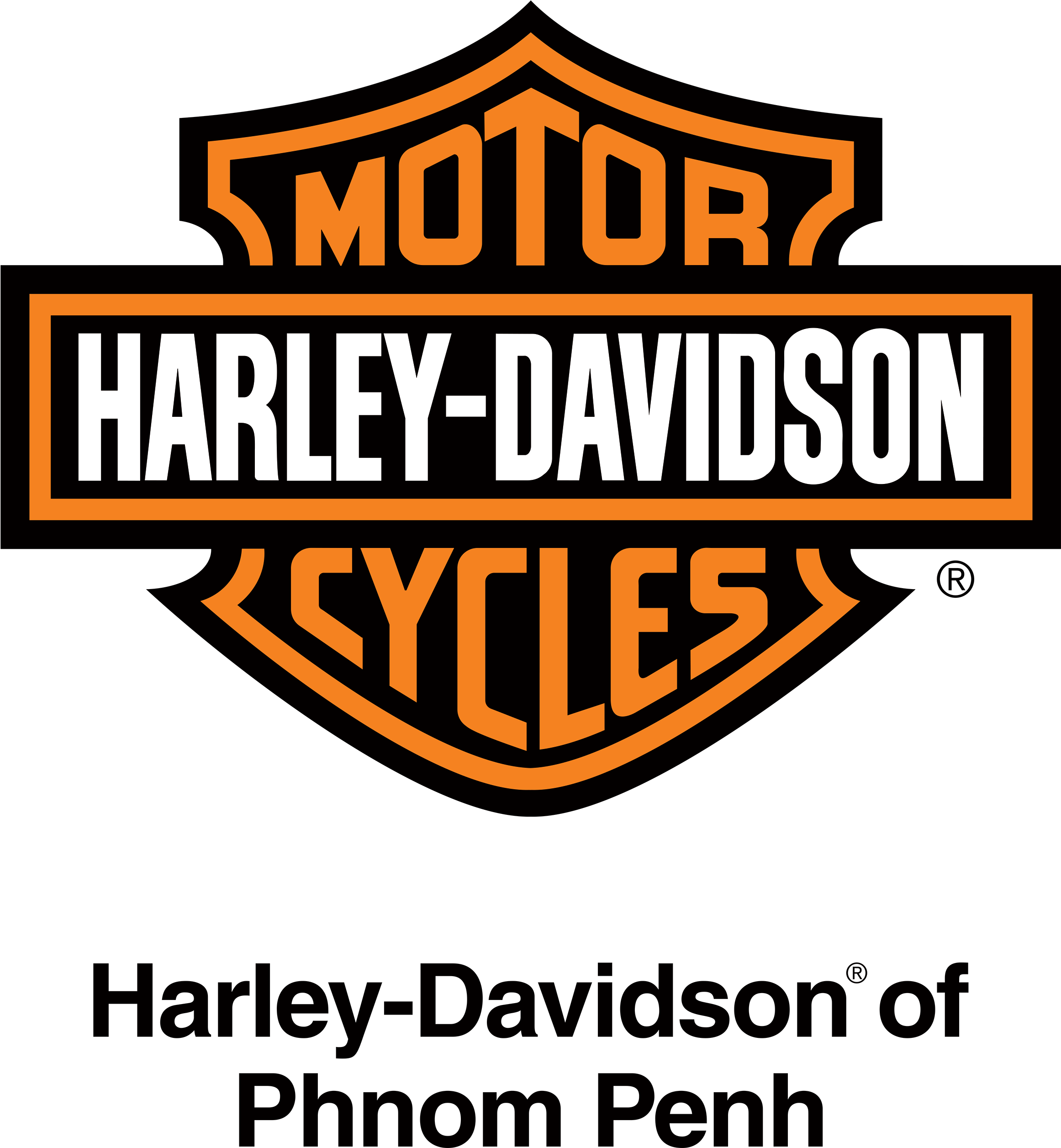 Logo Harley Davidson (2805x2805), Png Download