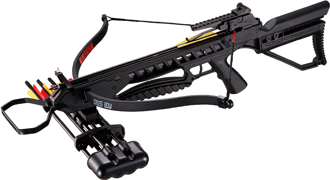 Recurve Crossbow - Crossbow Ek Jag 2 Pro Black (1200x690), Png Download