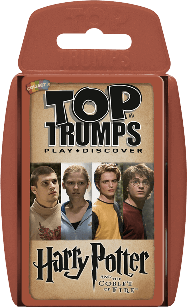 Top Trumps Harry Potter Y El Cáliz De Fuego - Top Trumps Harry Potter Deathly Hallows Part 2 (1100x1100), Png Download