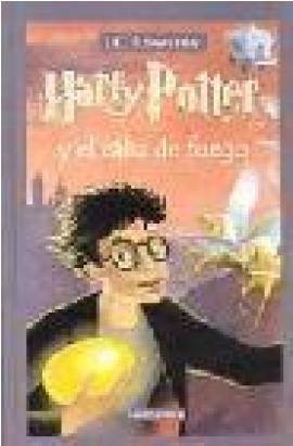 Harry Potter Y El Cáliz De Fuego [book] (354x410), Png Download