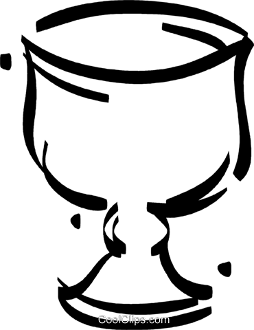 Cáliz Libres De Derechos Ilustraciones De Vectores (370x480), Png Download