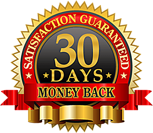 30 Day Money Back Guarantee - Queenwish 8mm Infinity Silver Skull Black Tungsten (500x422), Png Download