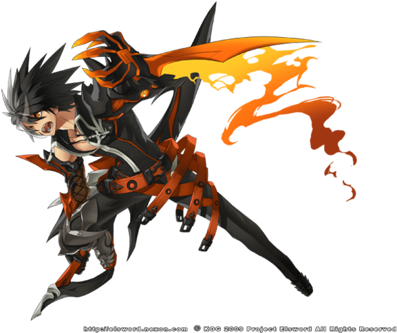 You Know He's Saying I'm Gonna Rip Yo Face Off - Raven De Elsword (740x524), Png Download