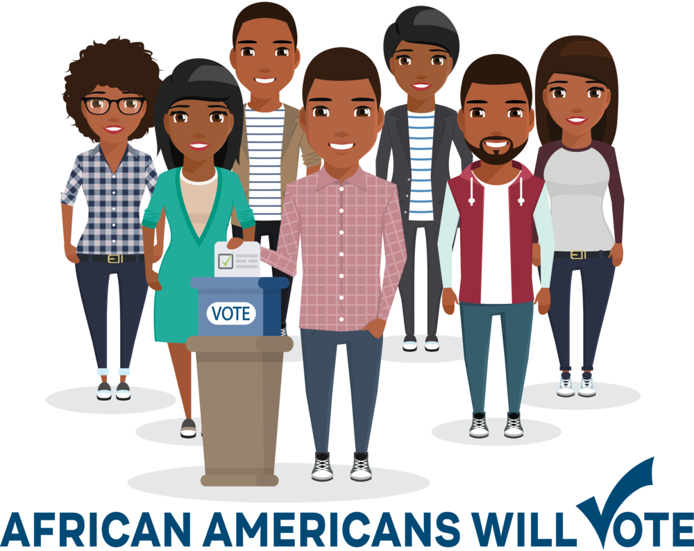 African American Voters** (1000x794), Png Download