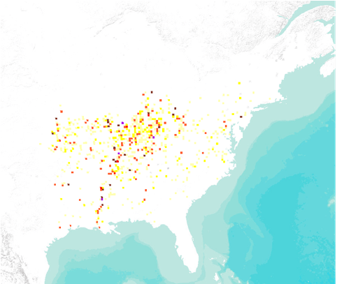 Download Eastern United States - 387 3879157 Eastern United States Climate Change Tree Atlas Illustration 