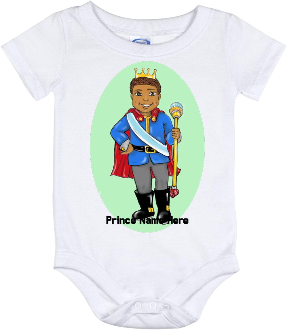 Baby Onesie 12 Month Prince Bakari African American - Infant Bodysuit (1155x1155), Png Download