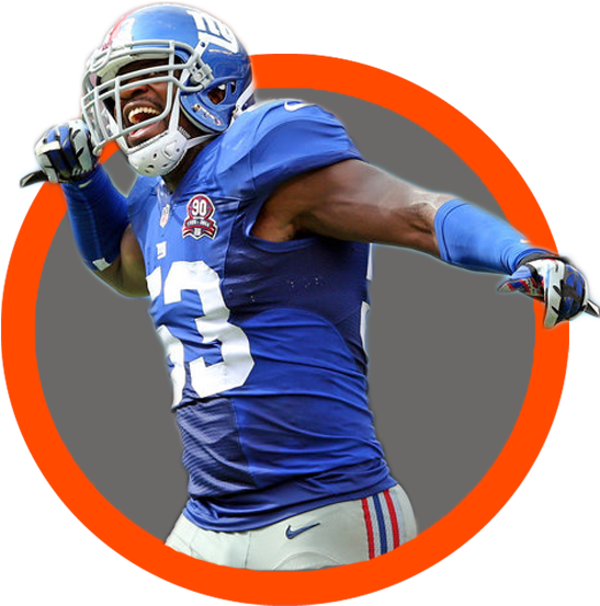Jameel Mcclain - Sprint Football (600x600), Png Download