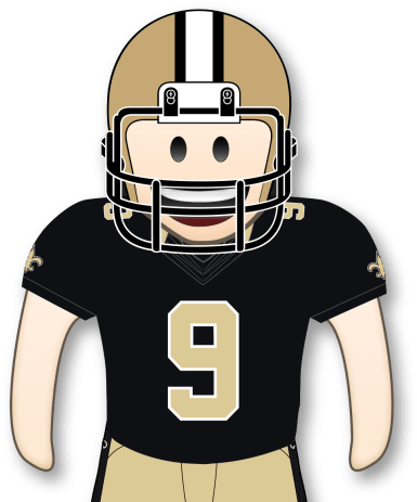 Saints Stickers - New Orleans Saints (824x464), Png Download