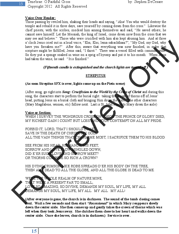 O Faithful Cross Thumbnail - Orpheus In The Underworld Beginner Violin (816x1056), Png Download