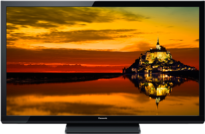 42 Inch Panasonic Tc-p42x60 Plasma Hdtv - Panasonic Tcp50x60 50" 720p Plasma Tv (400x300), Png Download