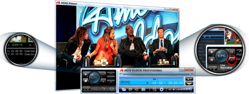 Watch Live Tv On Computer - High-definition Television (1016x385), Png Download