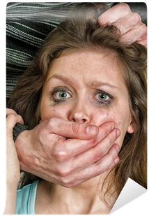Portrait Of Scared Woman With Tears - Girl (400x400), Png Download