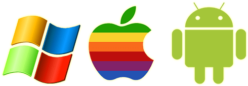 Pay As You Go - Apple And Android Icons (750x290), Png Download