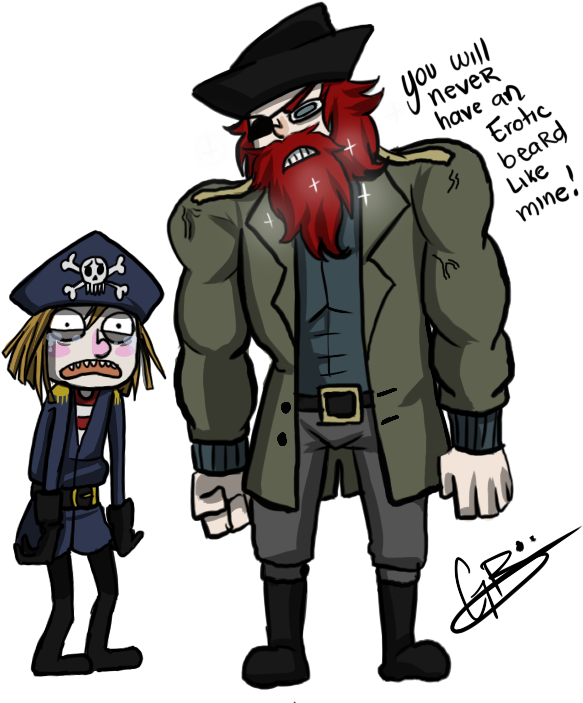 Erotic Beard By Tsuinsuran-d68raw2 - Candle Cove All Characters (1024x768), Png Download