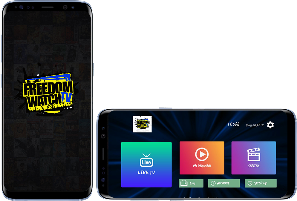 Watch Freedom Watch Tv Global On The Go - Television (1023x672), Png Download