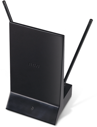 Rca Amplified Indoor Hdtv Antenna - Rca Ant1275f (500x500), Png Download