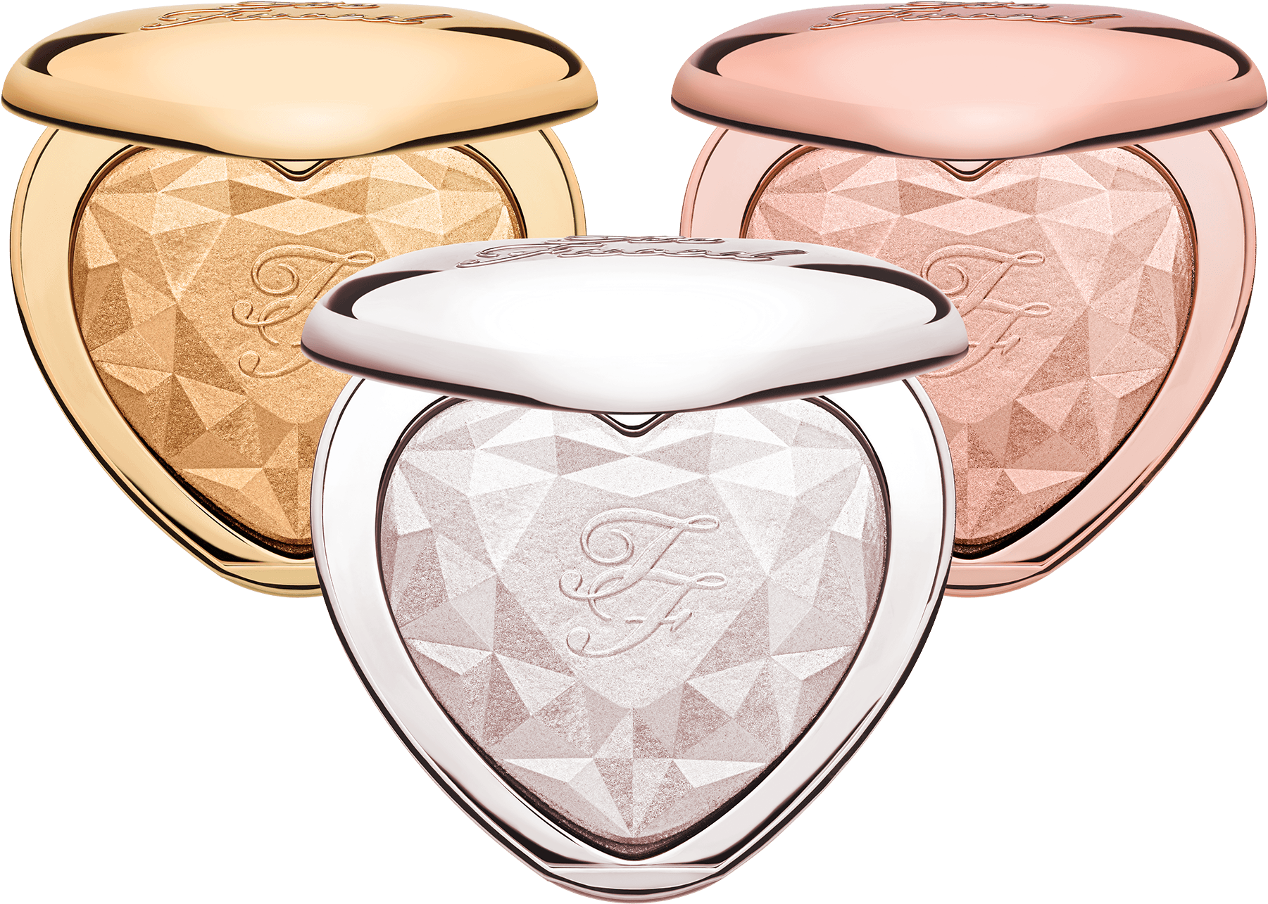 Love Light - Too Faced Love Light Prismatic Highlighter (2000x1284), Png Download