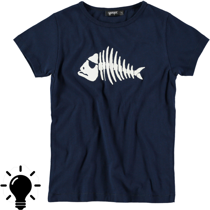 Yporqué Fish Bone Tee - T-shirt (960x720), Png Download