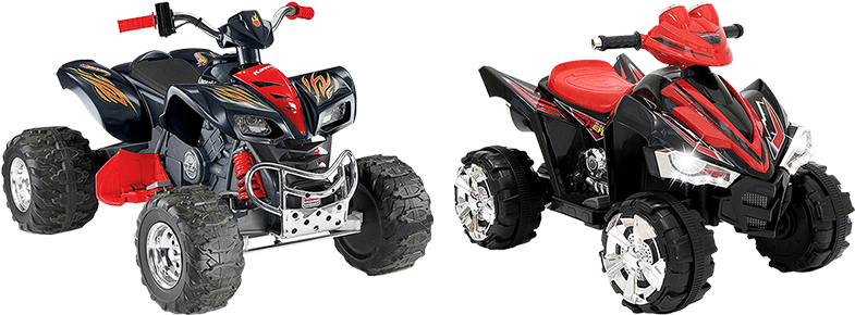 Quadcopter Reviews Best 4 Wheeler Atvs - Power Wheels Fisher-price Kfx Ride On - Hot Wheels (800x325), Png Download