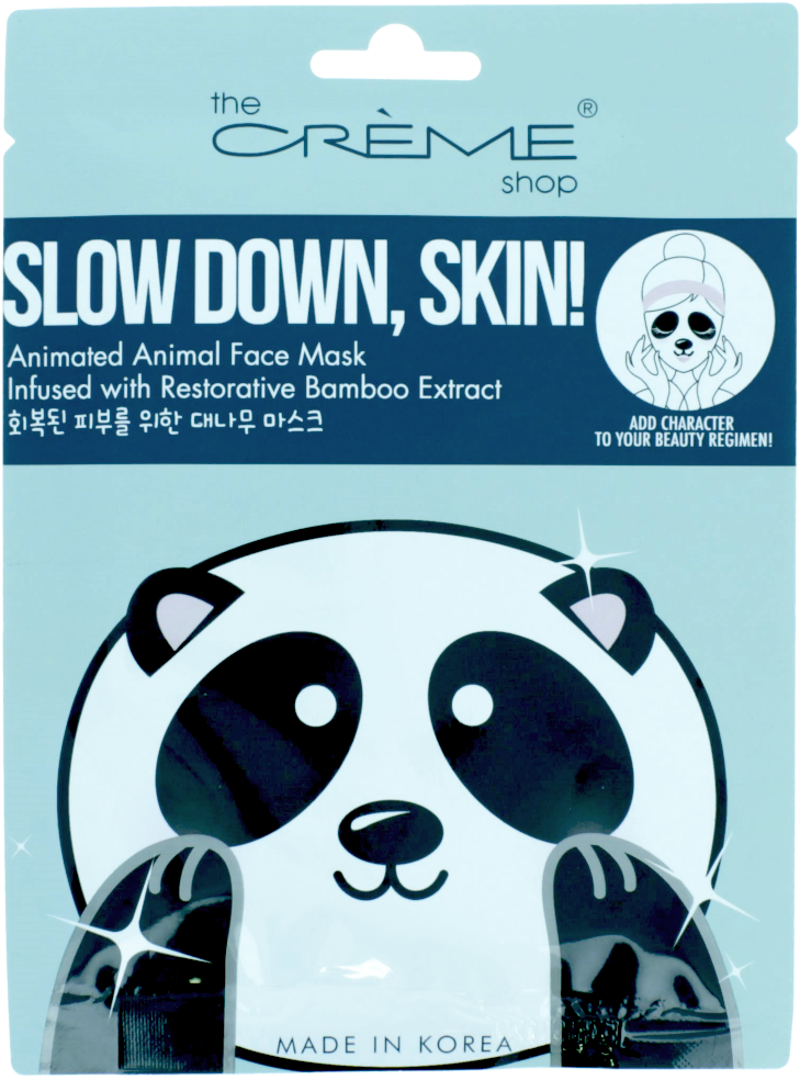 Stock Photo - Creme Shop Face Mask, Animated Animal - 0.88 Oz (1220x1220), Png Download