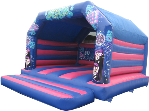 Large Bouncy Castle Dublin With Rain Cover - Inflatable (591x591), Png Download