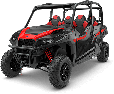 Polaris General® - 2017 Polaris General 4 Seater (482x404), Png Download