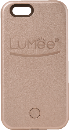 Lumee Iphone 6s Case Black - Lumee Iphone 5s / 5 Selfie Light Case - Rose Gold (565x565), Png Download