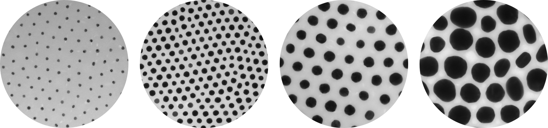 Polystyrene-coated Gold Nanoparticles - Polka Dot (1920x450), Png Download