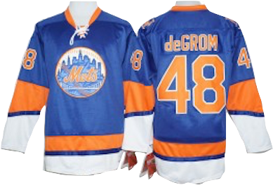 New York Mets Hockey Jersey- Several Players - New York Mets Hockey Jersey (400x400), Png Download