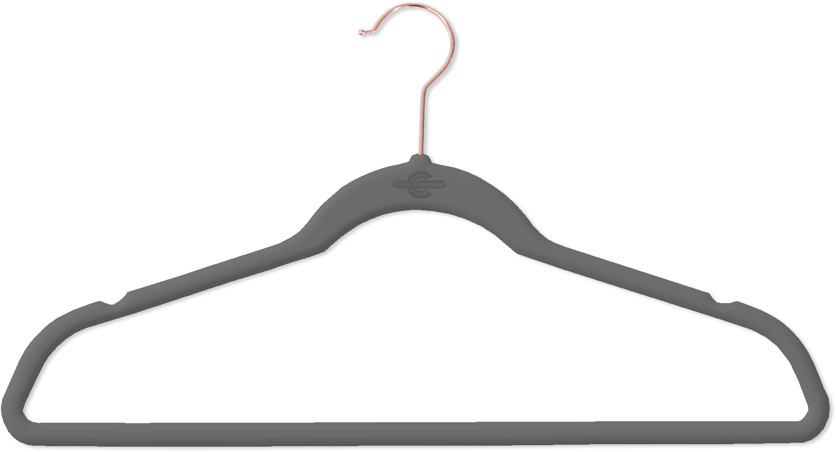 Closet Complete 50 Pack Velvet Hangers - Expensive Hanger (2000x2000), Png Download